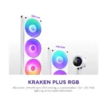 Procesoriaus aušintuvas NZXT Kraken Plus 360 RGB (RL-KR360-W2), vaizdas 2
