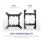 Procesoriaus aušintuvas NZXT Kraken Plus 240 (RL-KN240-B2), vaizdas 8