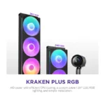Procesoriaus aušintuvas NZXT Kraken Plus RGB 240 (RL-KR240-B2), vaizdas 2