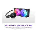 Procesoriaus aušintuvas NZXT Kraken Plus RGB 240 (RL-KR240-B2), vaizdas 3