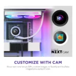 Procesoriaus aušintuvas NZXT Kraken Plus RGB 240 (RL-KR240-W2), vaizdas 5