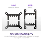 Procesoriaus aušintuvas NZXT Kraken Plus RGB 240 (RL-KR240-W2), vaizdas 7