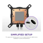 Procesoriaus aušintuvas NZXT Kraken Plus RGB 240 (RL-KR240-W2), vaizdas 9