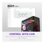 Korpuso aušintuvas NZXT F140 RGB (RF-R214S-BF), vaizdas 3