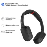 Ausinės HP Poly Focus 625 Stereo Bluetooth Headset (C56XPAA#AC3), vaizdas 6