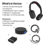 Ausinės HP Poly Focus 625 Stereo Bluetooth Headset (C56XPAA#AC3), vaizdas 8