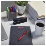 Etikečių juostelė DYMO D1 Standard, Black on Red, 9mm (S0720720), vaizdas 2