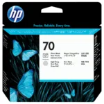 HP 70 Photo Black and Light Gray DesignJet Printhead print head