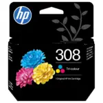 Spausdintuvo priedas HP 308 Tri-color Original Ink Cartridge Cyan, Magenta, Gelb 500Seiten 120Seiten (7FP20UE#LS1)