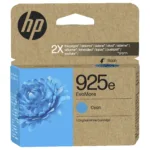 Rašalo kasetė HP 925e EvoMore (4K0W0PE#LS1), žydros spalvos
