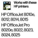 Rašalo kasetė HP 912XL High Yield (3YL81AE#LS1), žydros spalvos, vaizdas 2