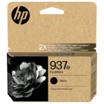 Rašalo kasetė HP 937e EvoMore (4S6W9NE#LS1), juodos spalvos