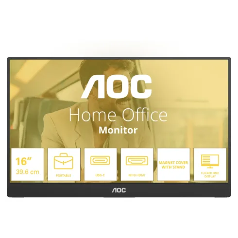 Nešiojamas televizorius AOC 16T20E2