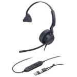 Ausinės Yealink UH44 Mono USB-C/A Headset (1308241), vaizdas 3