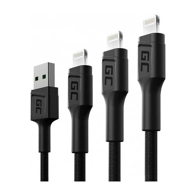 Green Cell KABGCSET04 lightning cable Kabelis Green Cell KABGCSET04 lightning