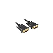 Sharkoon 5m DVI-D to DVI-D (24+1) DVI cable DVI kabelis Sharkoon 5m DVI-D to DVI-D (24+1)