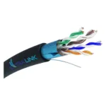 Tinklo kabelis Extralink CAT5E FTP (F/UTP) V2 OUTDOOR TWISTED PAIR 100M (EX.19706)