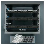 Tinklo kabelis Extralink CAT6A STP Patchpanel 24 porty (EX.28266), vaizdas 4