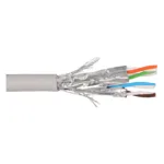 Tinklo kabelis Extralink CAT7 SFTP (S/FTP) INDOOR TWISTED PAIR 50M (EX.96549), vaizdas 3