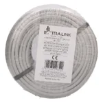 Tinklo kabelis Extralink CAT7 SFTP (S/FTP) INDOOR TWISTED PAIR 50M (EX.96549), vaizdas 6
