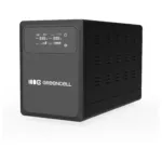 Green Cell UPSLPPC1200 Uninterruptible Power Supply AVR UPS 2000VA 1200W PowerCore 24 VDC with LCD Display