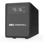 Green Cell UPSLPPC500 Uninterruptible Power Supply AVR UPS 800VA 500W PowerCore 12 VDC with LCD Display