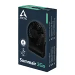 Procesoriaus aušintuvas Ventilateur de bureau sur batterie Arctic Summair 2Go - 10cm (AEBRZ00027A), juodos spalvos, vaizdas 8