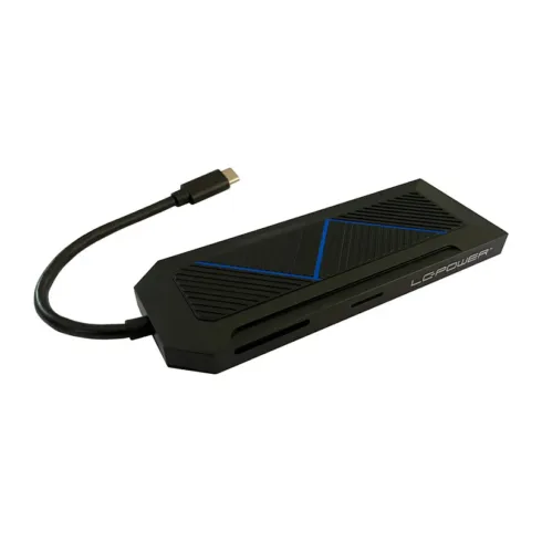 Šakotuvas LC-Power LC-HUB-C-MULTI-6-RGB