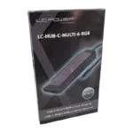 Šakotuvas LC-Power LC-HUB-C-MULTI-6-RGB, vaizdas 8