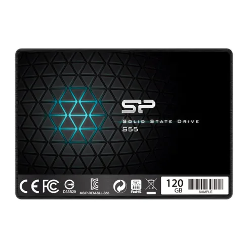 SSD diskas Silicon Power Slim S55 (SP120GBSS3S55S25)