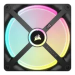 Corsair ICUE LINK QX140 RGB Case Fan with Temperature Sensor 140mm Black