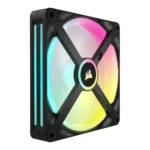 Corsair ICUE LINK QX140 RGB Case Fan with Temperature Sensor 140mm Black