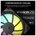 Korpuso aušintuvas Corsair RS120 ARGB (CO-9050180-WW), vaizdas 9