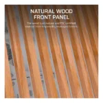 Kompiuterio korpusas Corsair FRAME 5000D WOOD RS (CC-9011354-WW), vaizdas 5