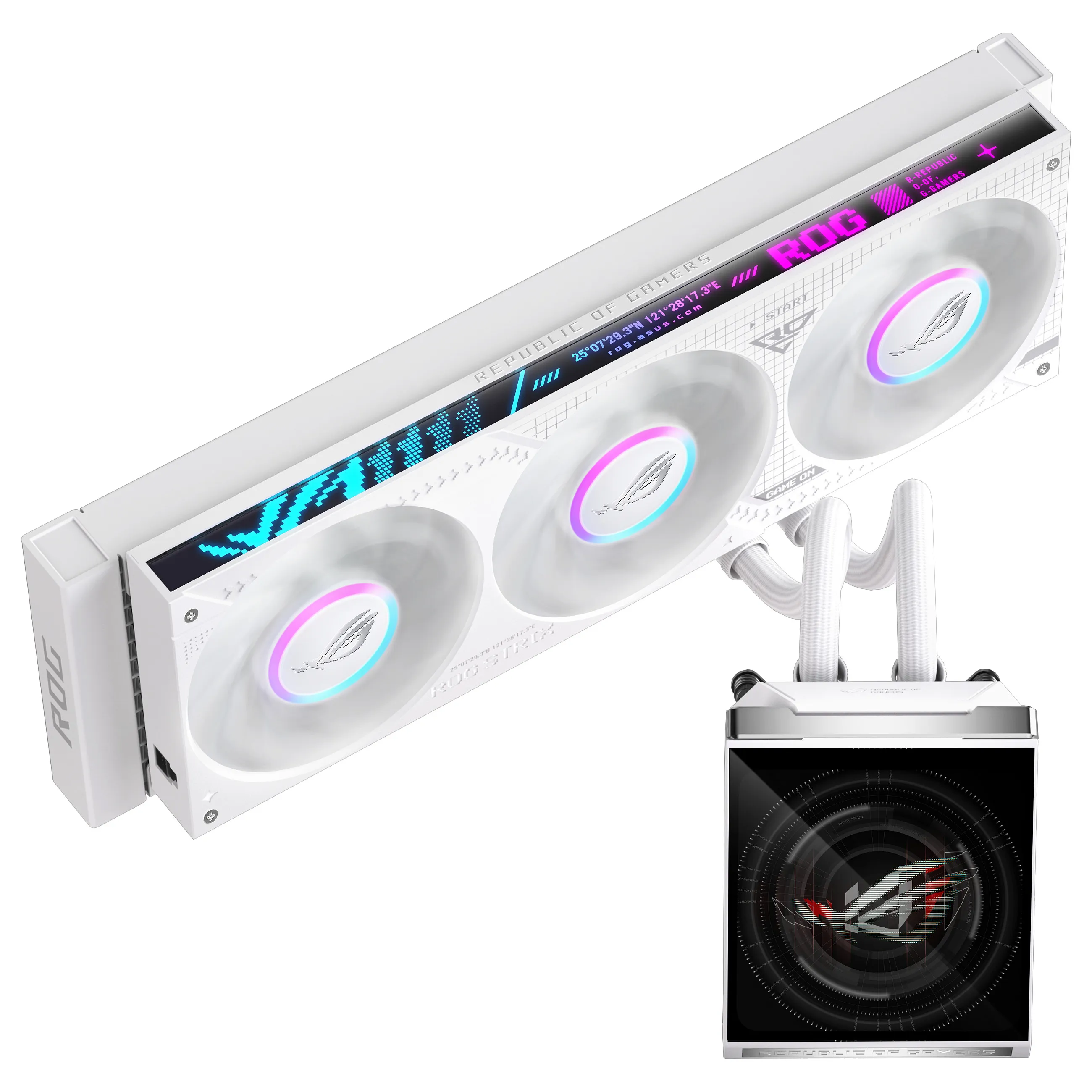 ASUS ROG STRIX SLC IV 360 ARGB LCD WHT ASUS ROG STRIX SLC IV 360 ARGB LCD WHT
