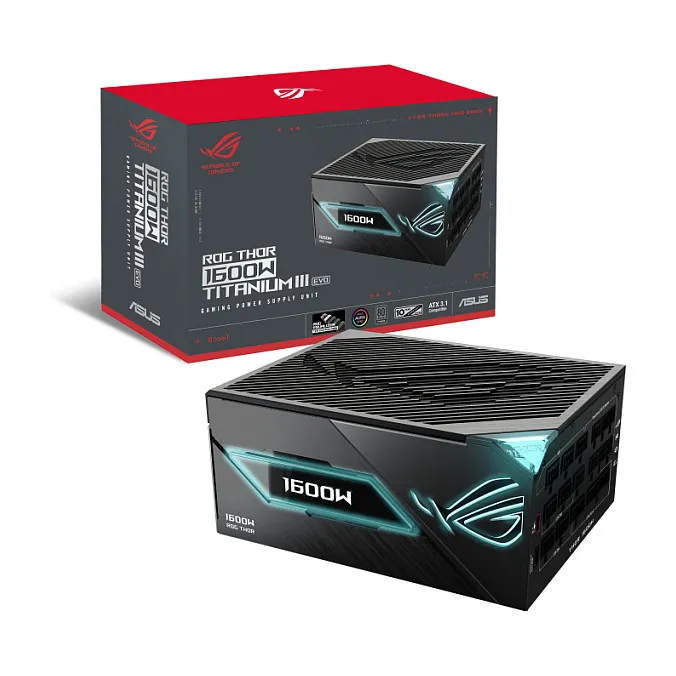 ASUS ROG -THOR-1600T3-GAMING-EVO power supply unit ASUS ROG -THOR-1600T3-GAMING-EVO power supply unit