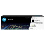 HP 222X – Hohe Ergiebigkeit – Schwarz – original – LaserJet – Tonerpatrone (W2220X) – fr Color LaserJet Pro