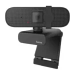 Internetinė kamera Hama Webcam C-400 (139991), juodos spalvos, vaizdas 2
