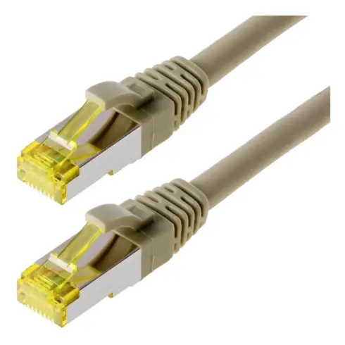 Tinklo kabelis helos Patchkabel Cat.6a GHMT AWG 26/7 grau 10,0m (118071)