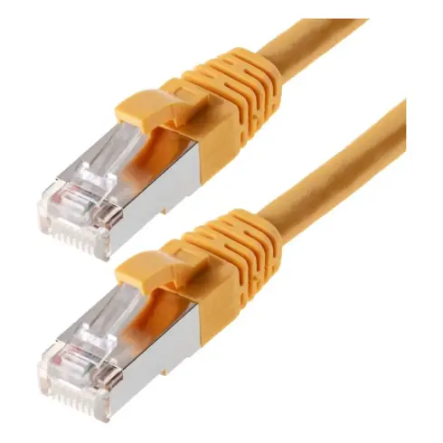 Tinklo kabelis helos Patchkabel Cat.6 GHMT AWG 27/7 gelb 30,0 m (118017)
