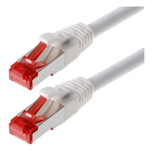 Tinklo kabelis helos Patchkabel Cat.6 GHMT AWG 27/7 weiss 15,0 m (118060)