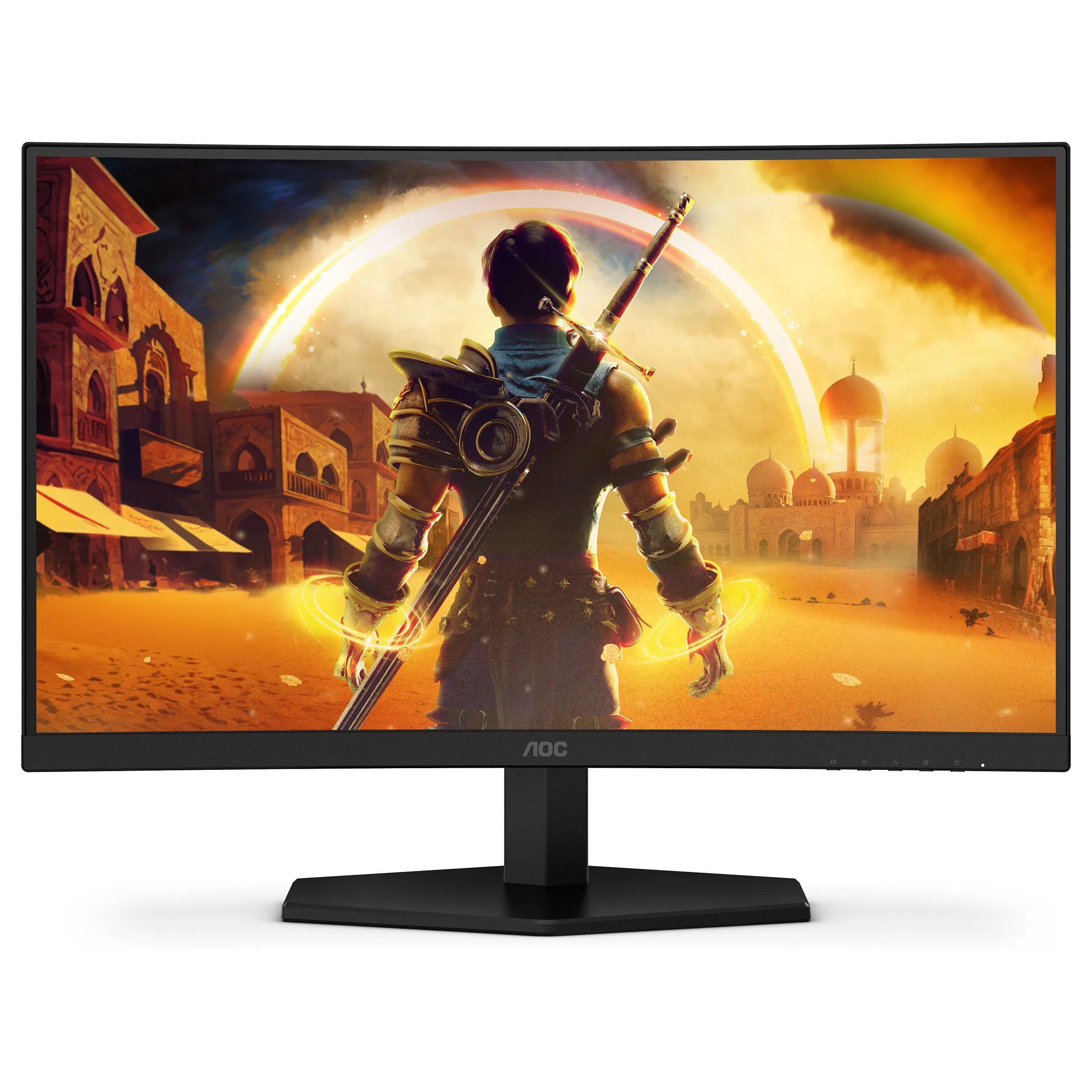 AOC G4 23.6" VA FHD 180Hz computer monitor Monitorius AOC G4 23.6" VA FHD 180Hz (C24G42FE)