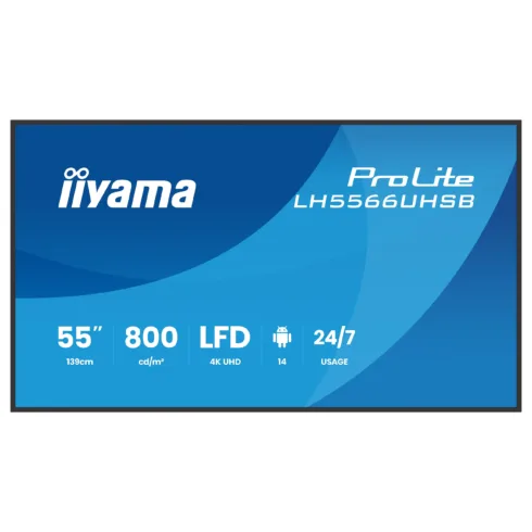 Komercinis ekranas iiyama LH5566UHSB-B1AG