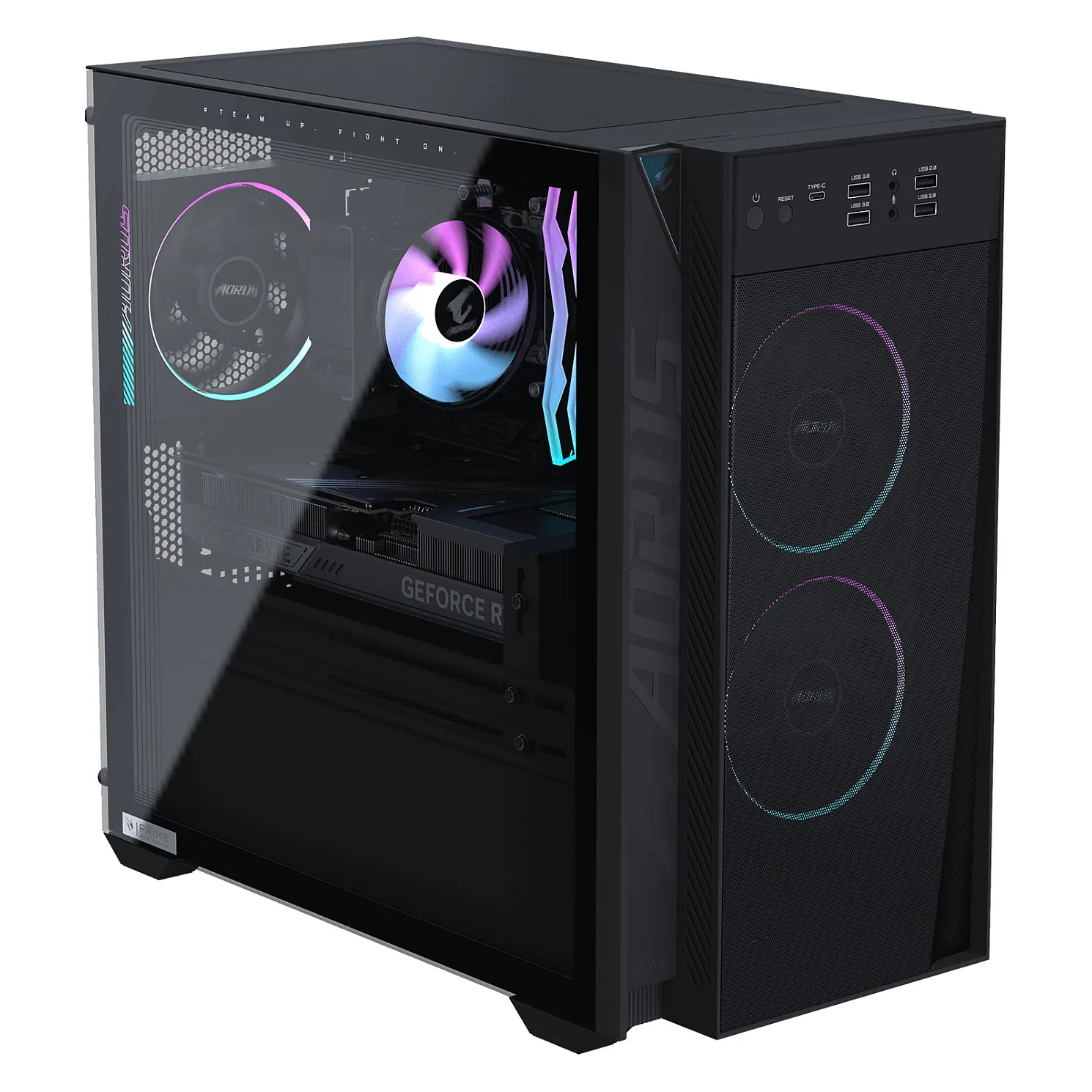 GIGABYTE AORUS Prime 3 Gaming PC AP3A7N6-5111 RYZ7 9700X/32GB/1TBSSD/RTX5060/W11 Home GIGABYTE AORUS Prime 3 Gaming PC AP3A7N6-5111 RYZ7 9700X/32GB/1TBSSD/RTX5060/W11 Home