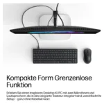Stacionarus kompiuteris HP EliteBoard G1a RYZ AI 5 330/16GB/512SSD/W11 Pro 1J Gar (DE) WLAN (DM0R5ET#ABD), vaizdas 4
