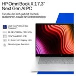 HP OmniBook X Next Gen AI 17-de0070ngx CU7 355/16GB/1TBSSD/W11 Home