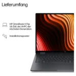 Nešiojamas kompiuteris HP OmniBook X Flip Next Gen AI 16-cb0073ngx CU7 355/24GB/1TBSSD/W11 Home (DH9A3EA#ABD), vaizdas 4