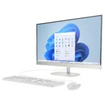 All-in-one kompiuteris HP 27-cr0457ng 27 i5-1335U/8GB/512SSD/W11 Home (DN1Z7EA#ABD), baltos spalvos, vaizdas 4