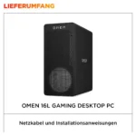 Stacionarus kompiuteris HP OMEN 16L TG03-0473ng Gaming Desktop RYZ7-8700F/16GB/1TBSSD/RTX5060Ti/noOS (DN2F1EA#ABD), vaizdas 4