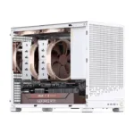 Jonsbo D32 PRO White PC-Gehäuse, Mini-Gehäuse, mATX, Tempered Glass – weiß